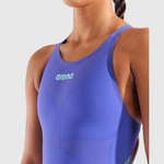 Maiô de Natação Powerskin Primo Future Dusk Open Back Lilás arena