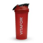Coqueteleira Vermelha Vitafor 600ml