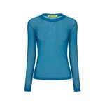 Blusa  Segunda Pele Gola Careca Azul Oceano