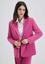 Blazer Feminino Oversized Em Crepe