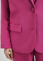 Blazer Feminino Oversized Em Crepe