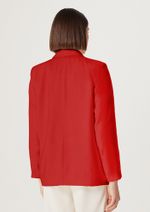 Blazer Feminino Alongado Em Alfaiataria