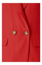 Blazer Feminino Alongado Em Alfaiataria