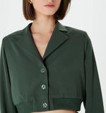 Blazer Feminino Cropped