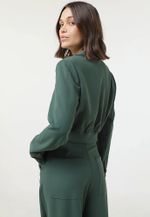 Blazer Feminino Cropped