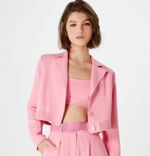 Blazer Feminino Cropped