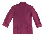 Blazer Feminino Jacquard E Mangas 7/8  Bordô P