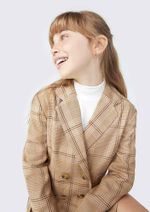 Blazer Infantil Menina Em Xadrez