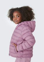 Jaqueta Puffer Infantil Unissex Com Capuz