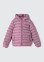 Jaqueta Puffer Infantil Unissex Com Capuz