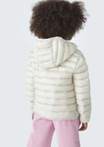 Jaqueta Puffer Infantil Unissex Com Capuz