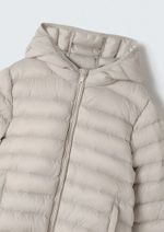 Jaqueta Puffer Infantil Unissex Com Capuz