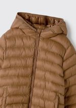 Jaqueta Puffer Infantil Unissex Com Capuz