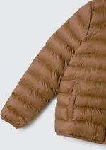 Jaqueta Puffer Infantil Unissex Com Capuz