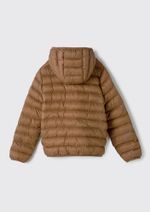 Jaqueta Puffer Infantil Unissex Com Capuz