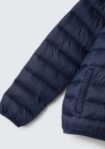 Jaqueta Puffer Infantil Unissex Com Capuz
