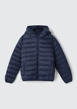 Jaqueta Puffer Infantil Unissex Com Capuz