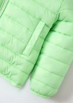 Jaqueta Puffer Infantil Unissex Com Capuz
