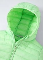 Jaqueta Puffer Infantil Unissex Com Capuz