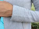 Jaqueta Feminina Em Moletom Com Bolsos Laterais