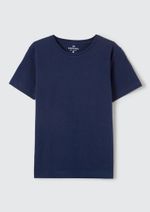 Kit Com 2 Camisetas Básica Infantil Unissex Manga Curta Slim