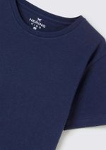 Kit Com 2 Camisetas Básica Infantil Unissex Manga Curta Slim
