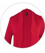 Casaco Feminino Básico Com Detalhe De Pontas