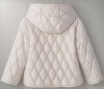 Jaqueta Puffer Infantil Menina Toddler Com Capuz