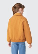 Jaqueta Puffer Infantil Menina Gola Alta