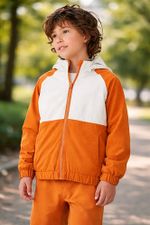 Jaqueta Corta Vento Infantil Menino Com Gola Alta