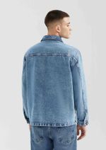 Jaqueta Jeans Masculina Marmorizada