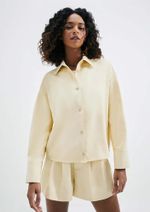 Camisa Feminina Manga Longa Em Crepe