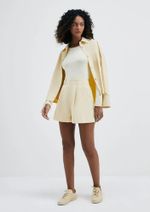 Camisa Feminina Manga Longa Em Crepe