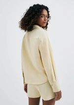 Camisa Feminina Manga Longa Em Crepe
