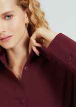 Camisa Feminina Manga Longa Em Crepe
