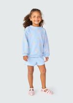 Conjunto Longo Infantil Menina Toddler Em Moletom