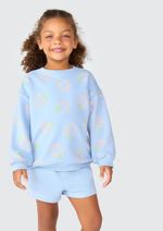 Conjunto Longo Infantil Menina Toddler Em Moletom