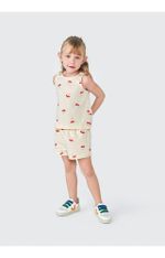 Conjunto Menina Toddler Com Estampa Rotativa