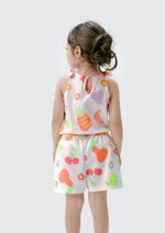 Conjunto Menina Toddler Com Estampa Rotativa
