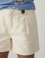 Shorts Menina Em Tecido Alfaiataria