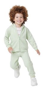 Jaqueta Básica Moletom Infantil Unissex Toddler