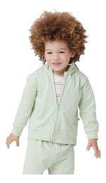 Jaqueta Básica Moletom Infantil Unissex Toddler