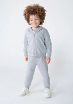Jaqueta Básica Moletom Infantil Unissex Toddler