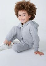 Jaqueta Básica Moletom Infantil Unissex Toddler