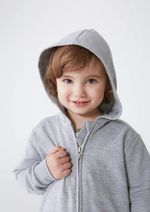 Jaqueta Básica Moletom Infantil Unissex Toddler