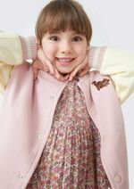 Jaqueta Bomber Infantil Menina Toddler College