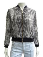 Jaqueta Em Poliéster Index Denim  Cinza P