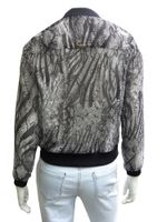 Jaqueta Em Poliéster Index Denim  Cinza P