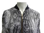 Jaqueta Em Poliéster Index Denim  Cinza P
