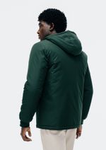 Jaqueta Masculina Corta Vento Com Capuz E Bolso